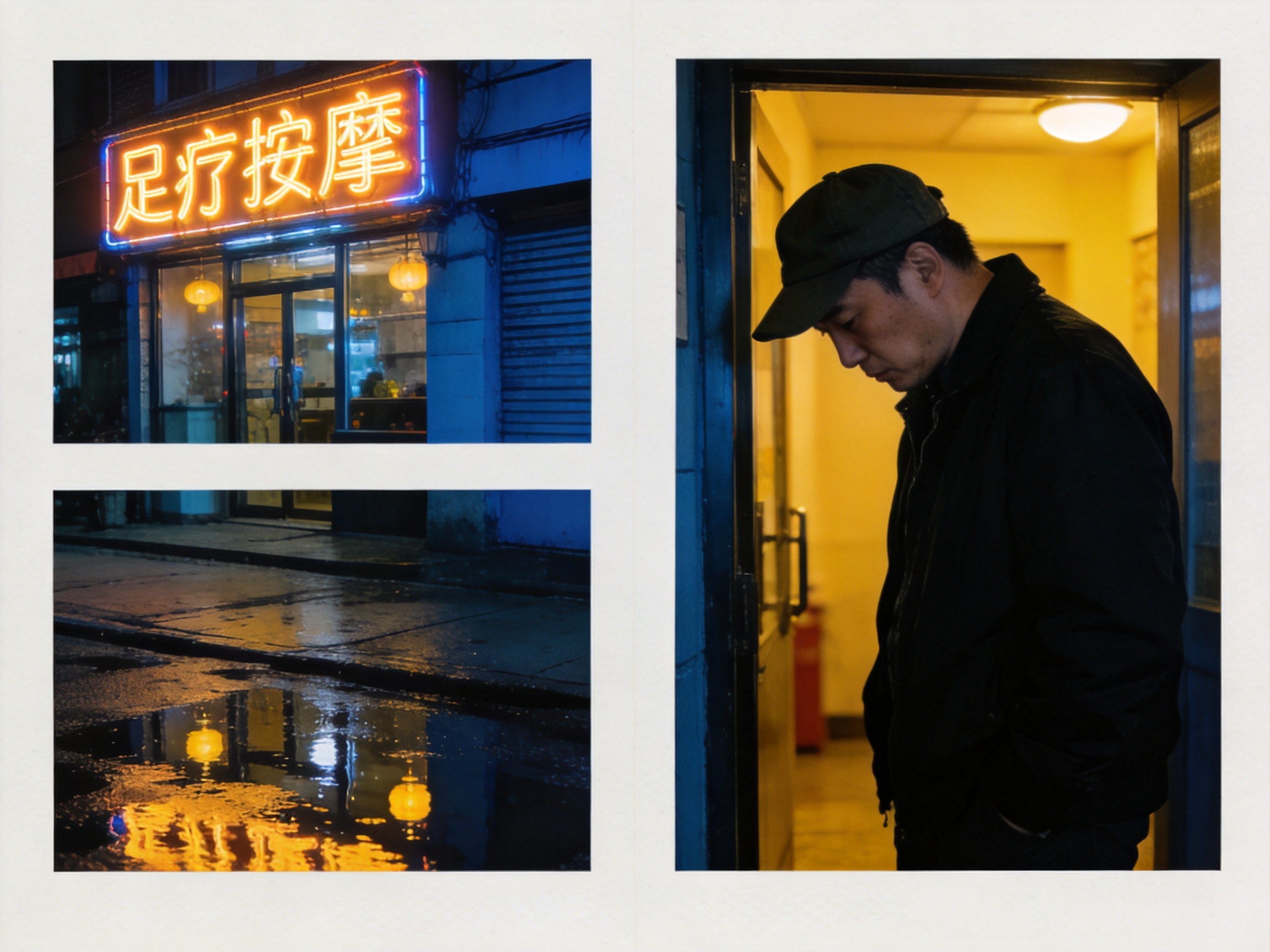 相声演员深夜现身足疗店