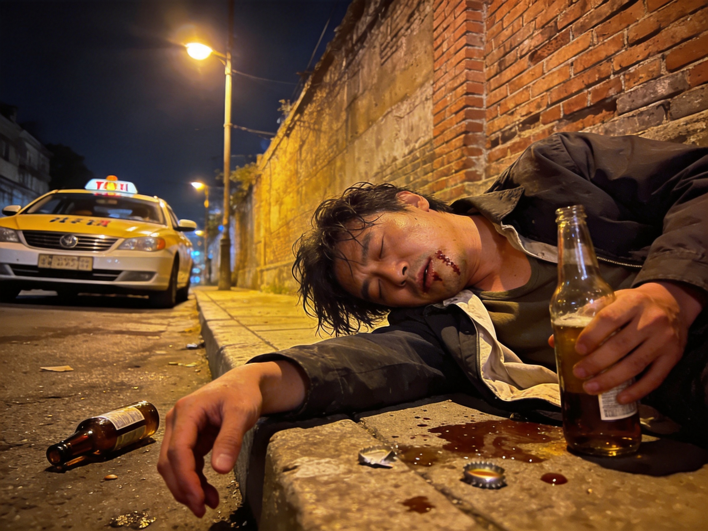 狗仔镜头下的醉酒影帝